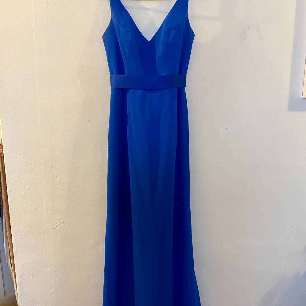 Vera Wang Bridesmaid Dress Blue